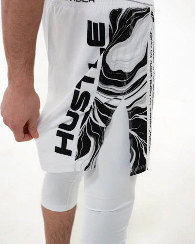 SHORT V2 BLANC