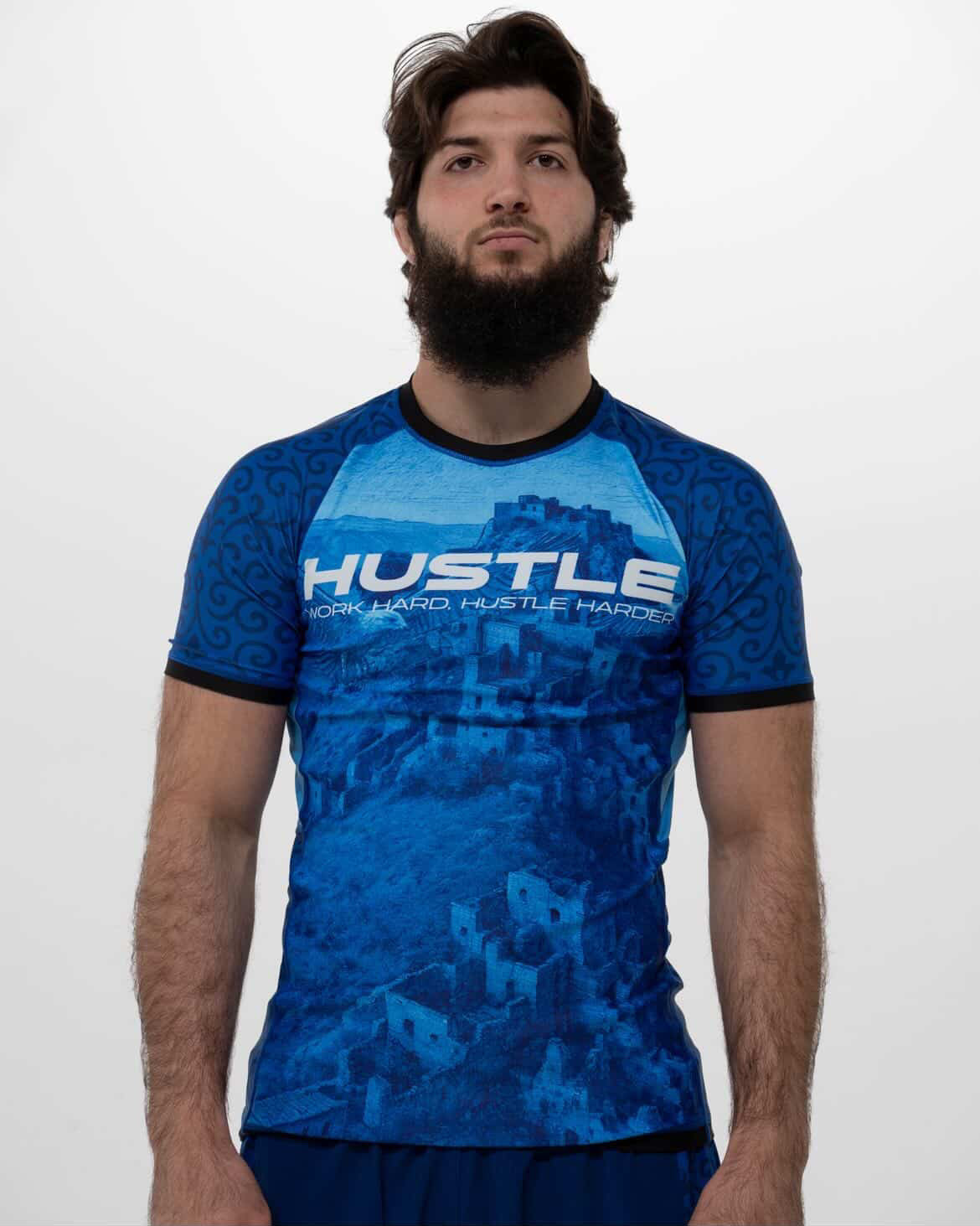 Drop "DAGHESTAN BLEU" Rashguard