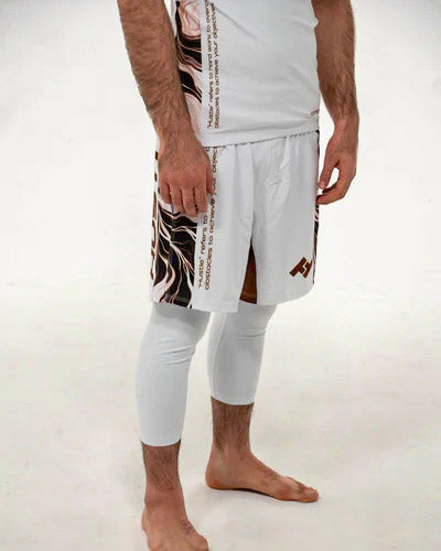 SHORT V2 MARRON