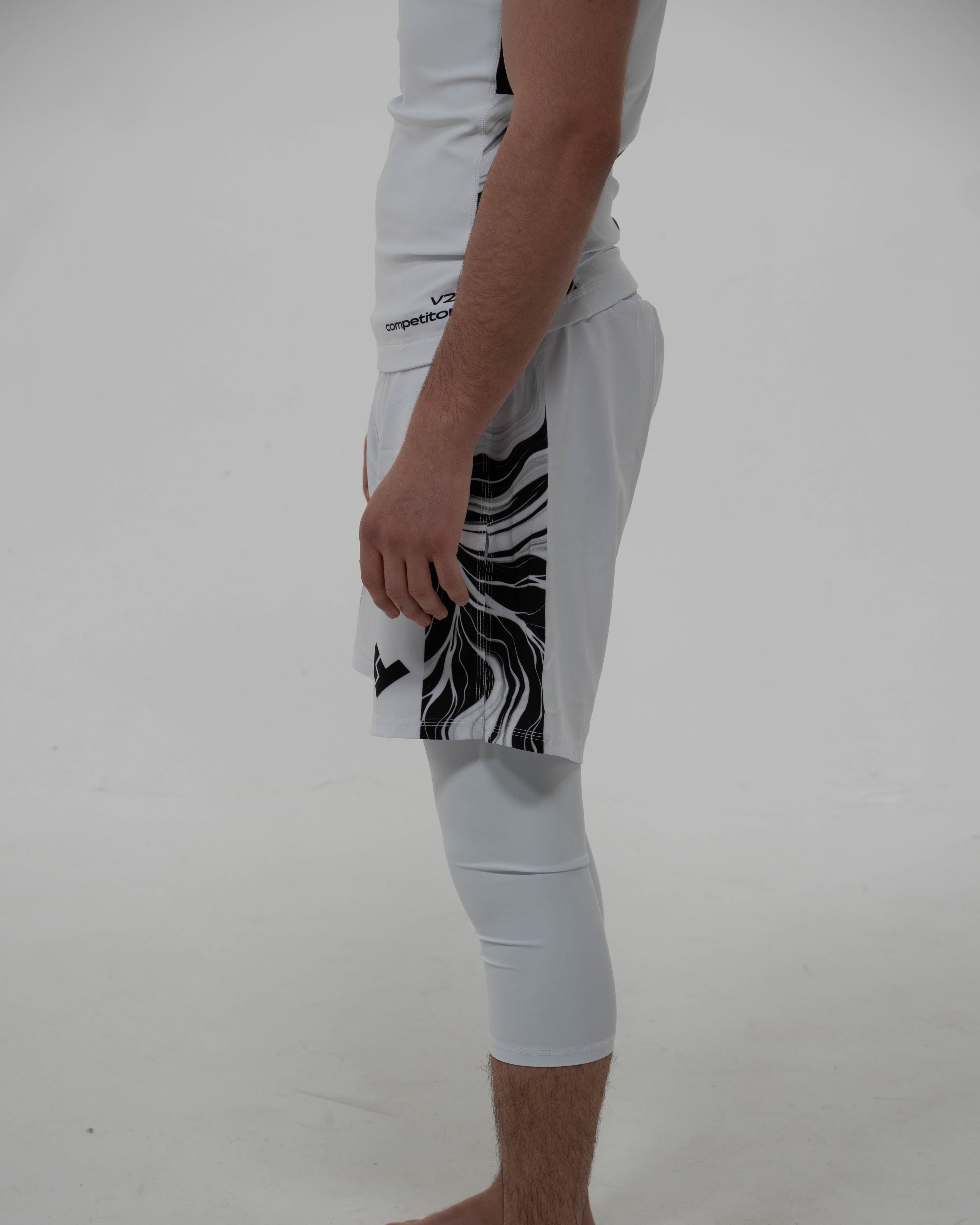 SHORT V2 BLANC