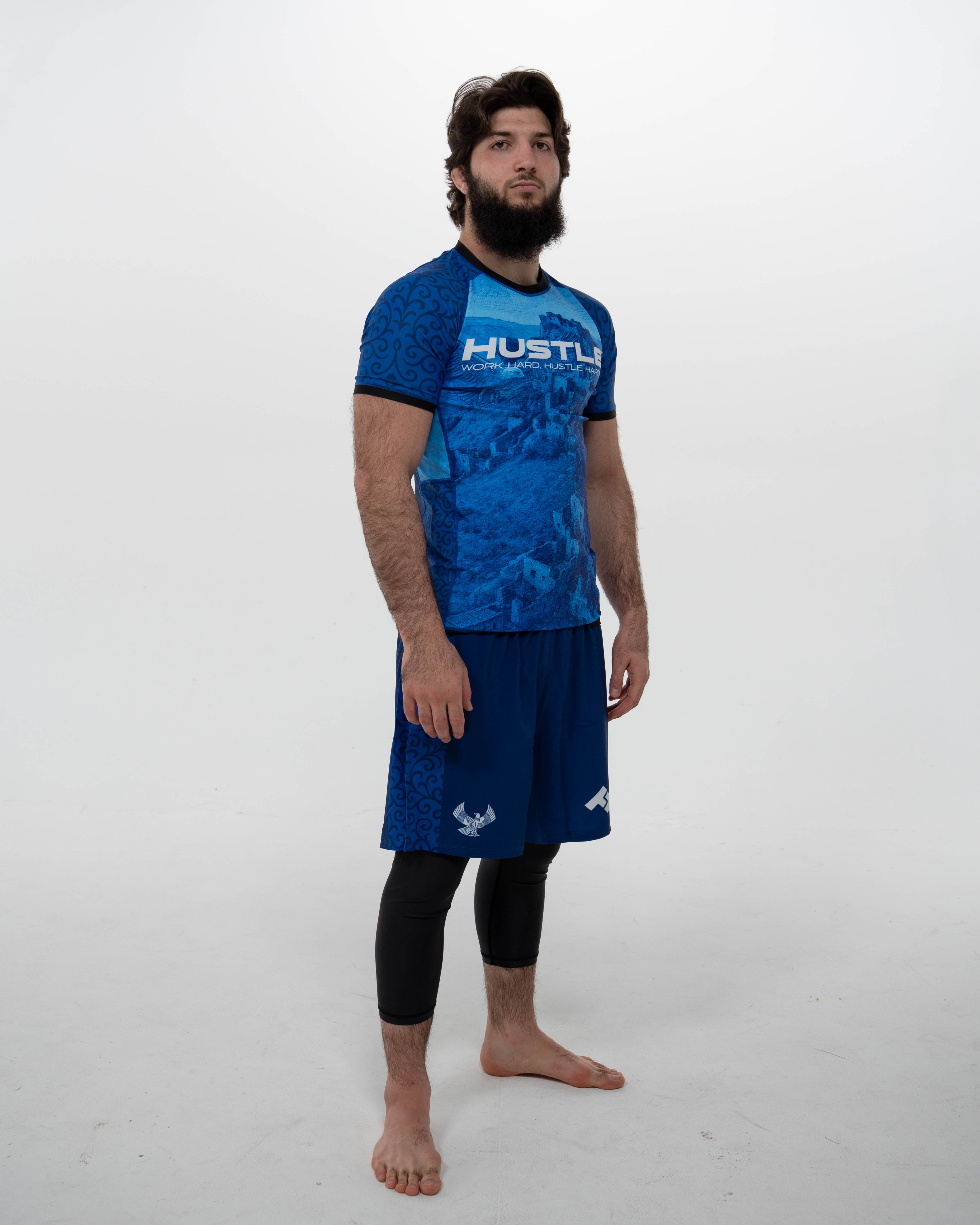 RASHGUARD DAGHESTAN BLEU
