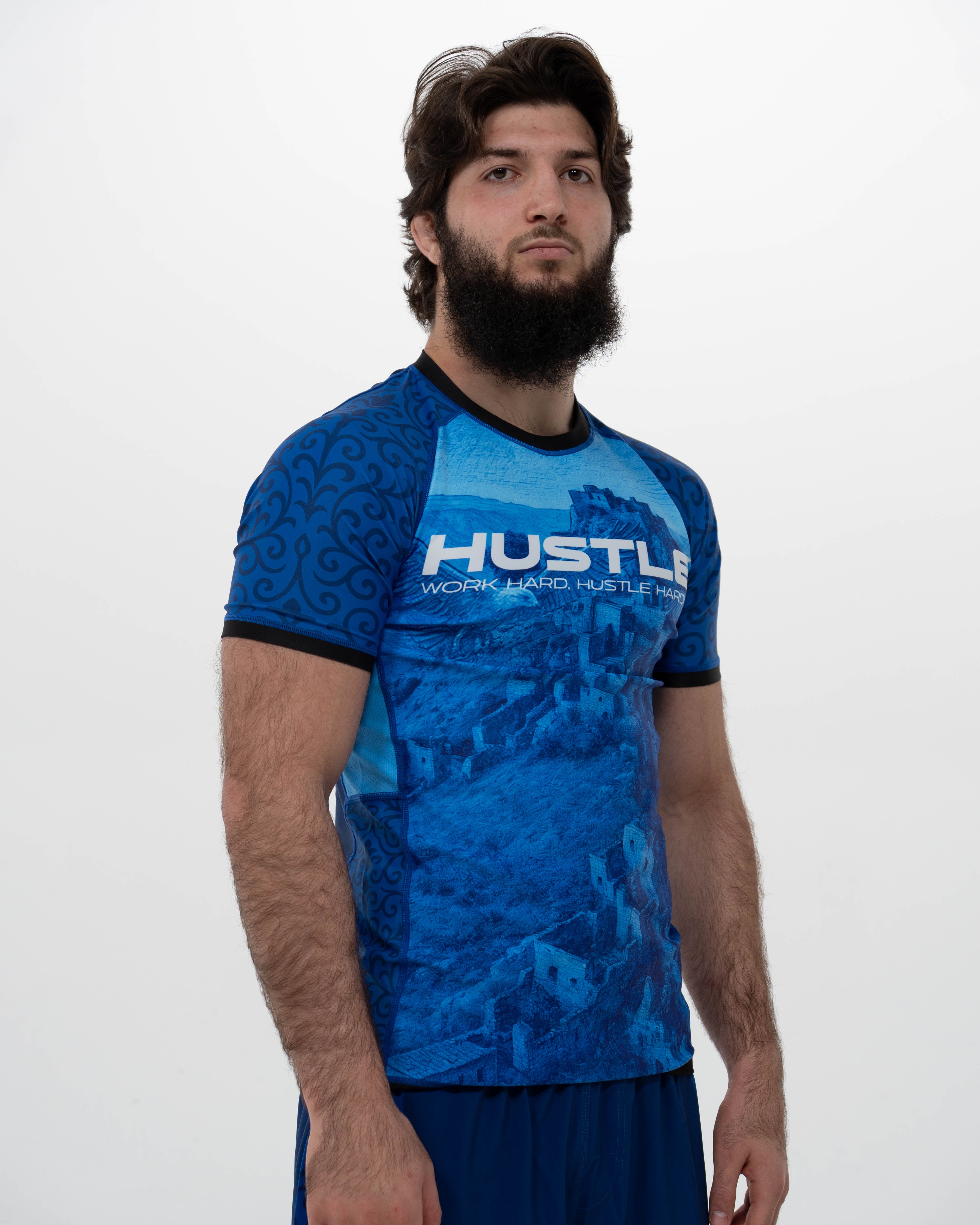 RASHGUARD DAGHESTAN BLEU