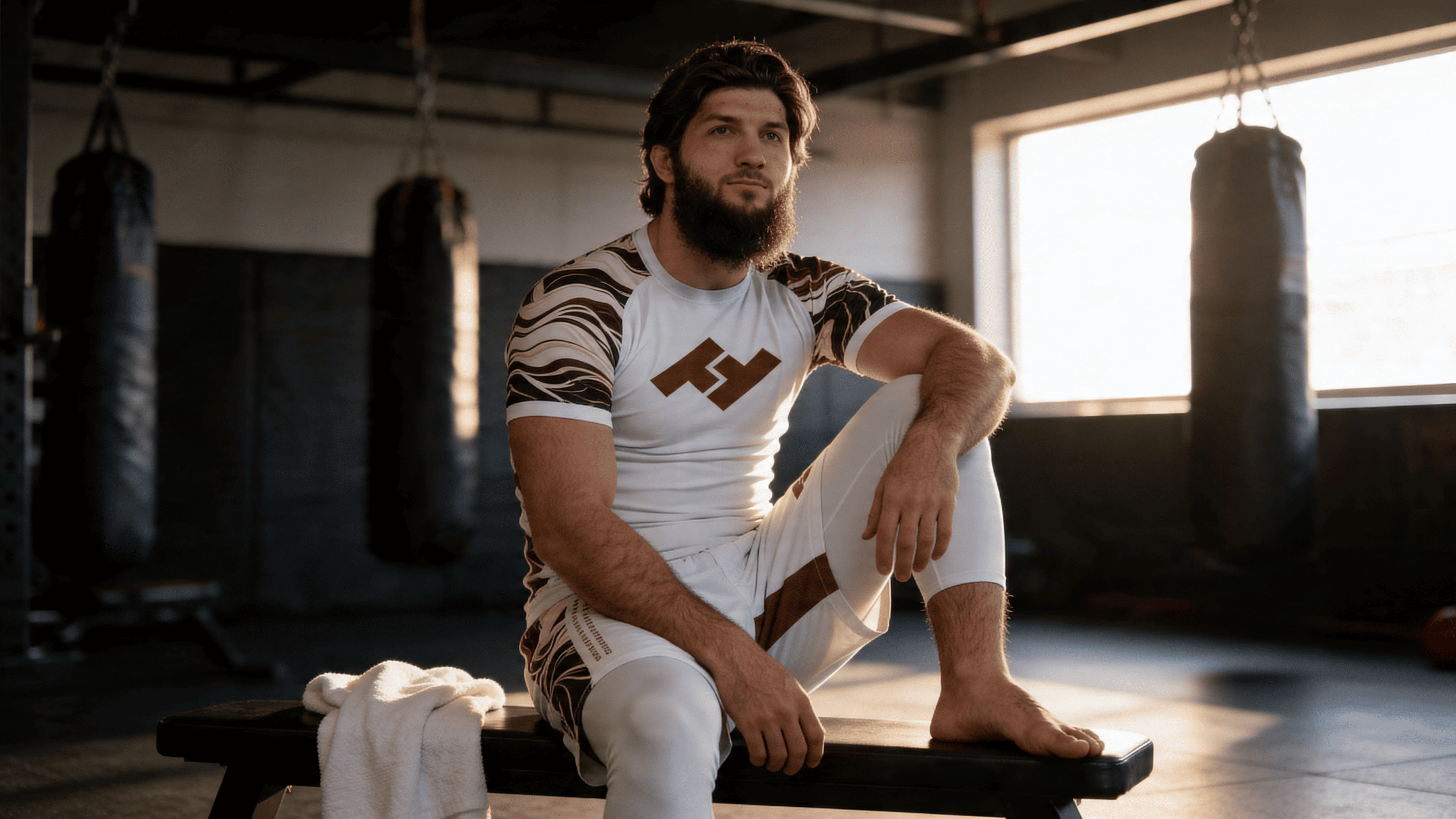 Guide des tailles rashguard JJB — comment choisir | Hustle Fightwear