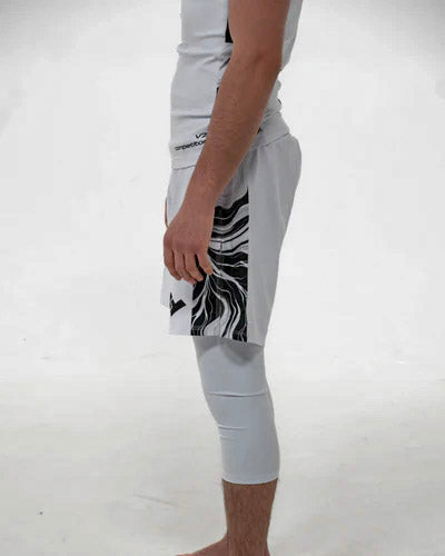 SHORT V2 BLANC