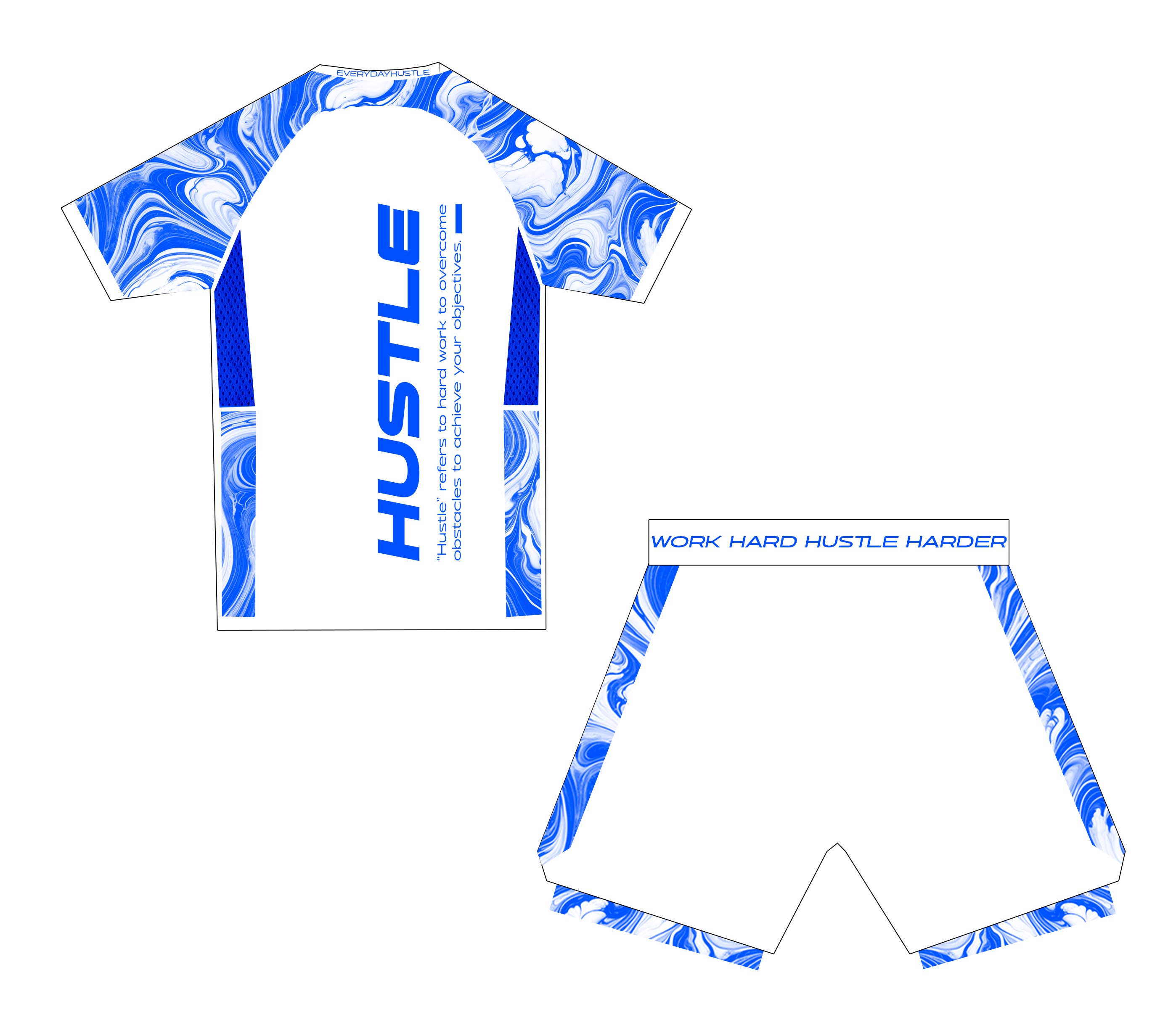 ENSEMBLE HUSTLE (BLEU)