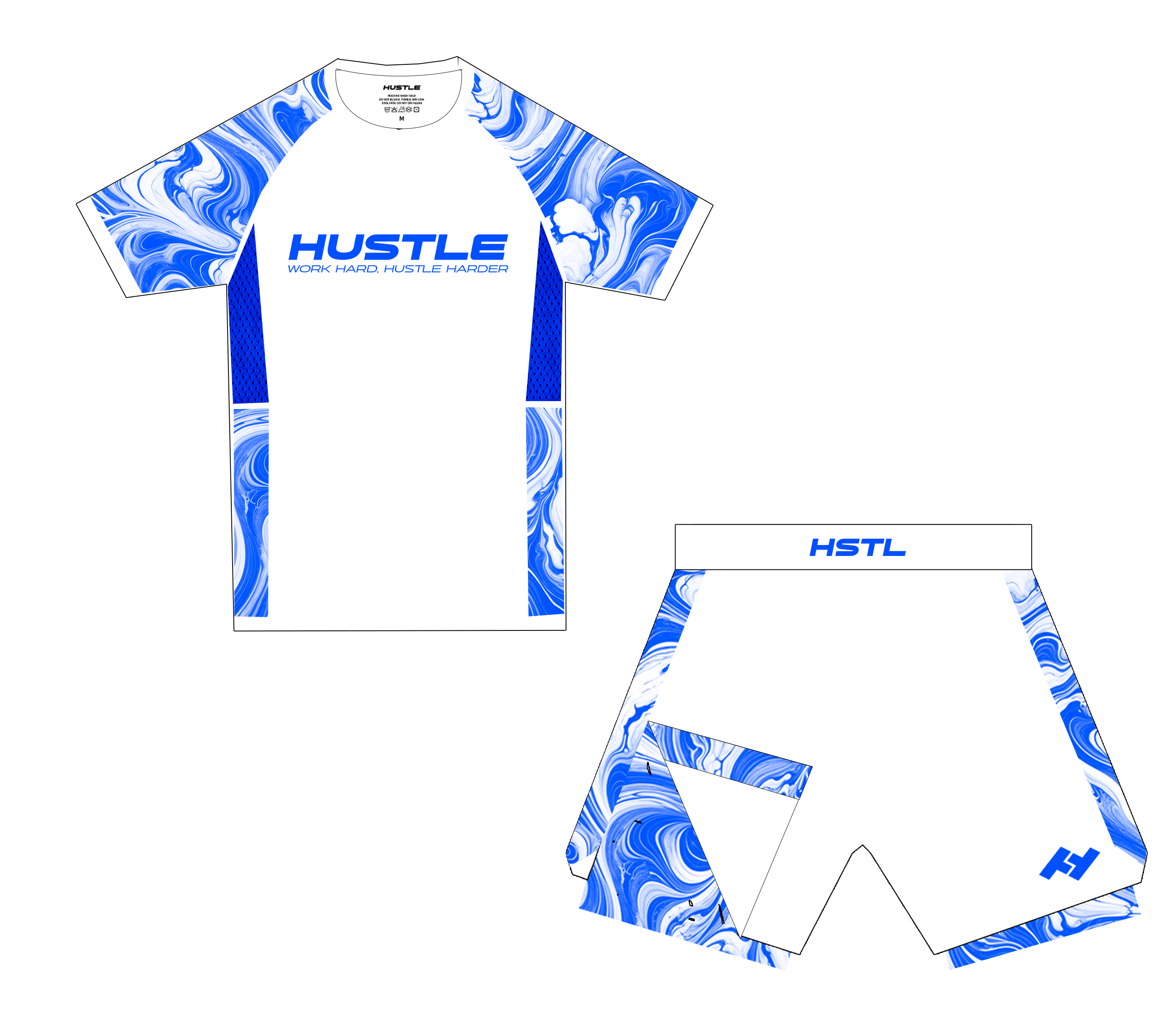 ENSEMBLE HUSTLE (BLEU)