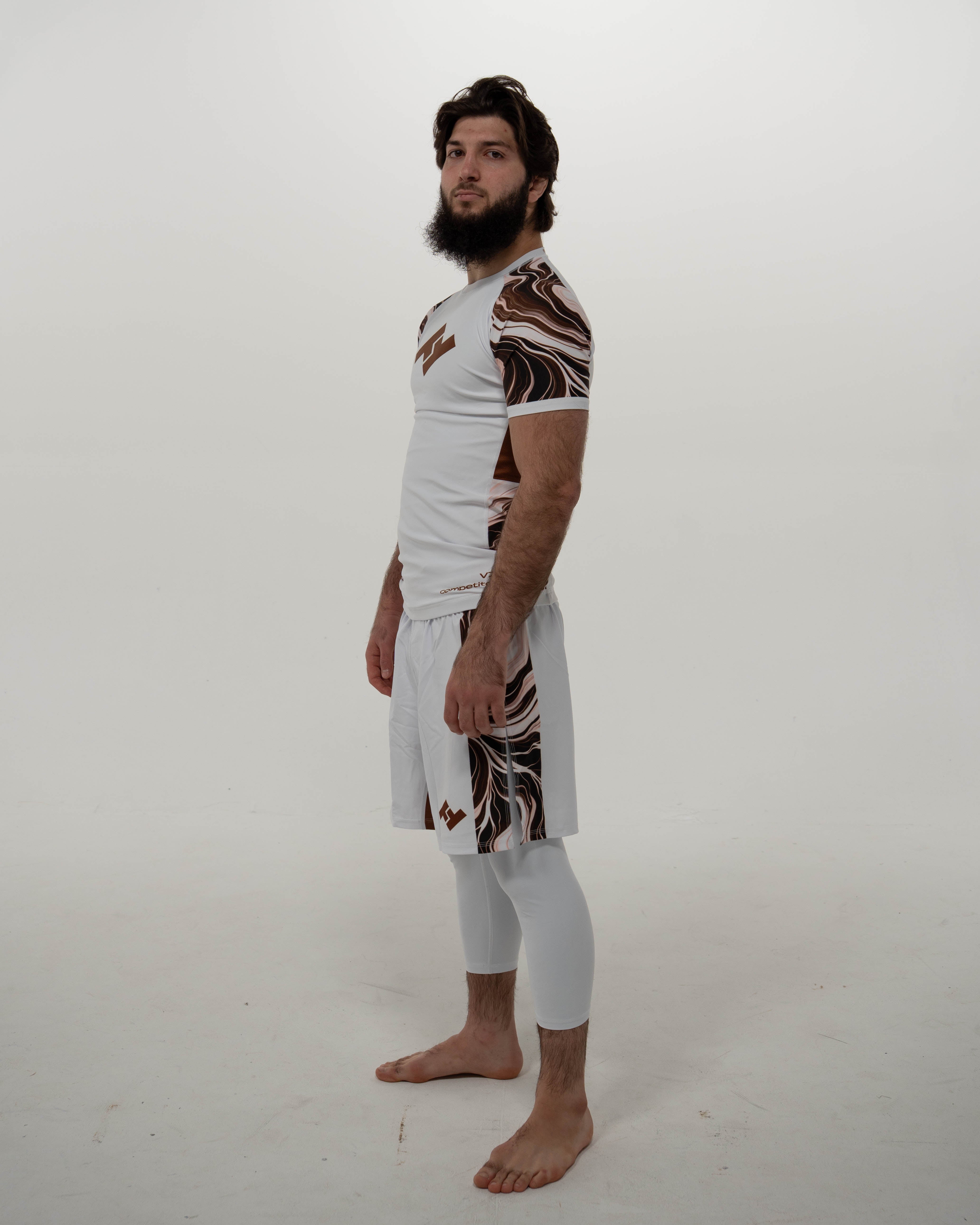SHORT V2 MARRON
