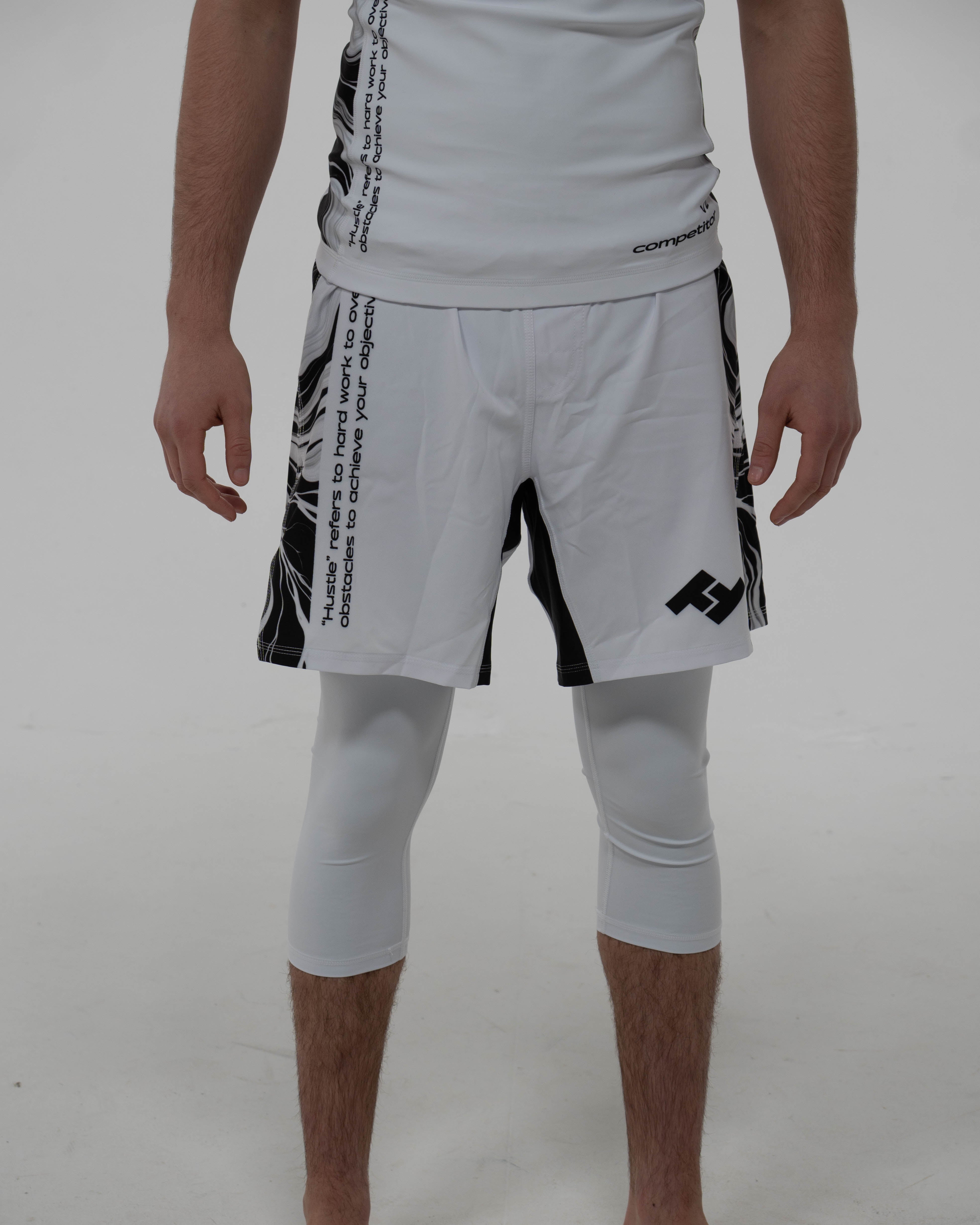 SHORT V2 BLANC