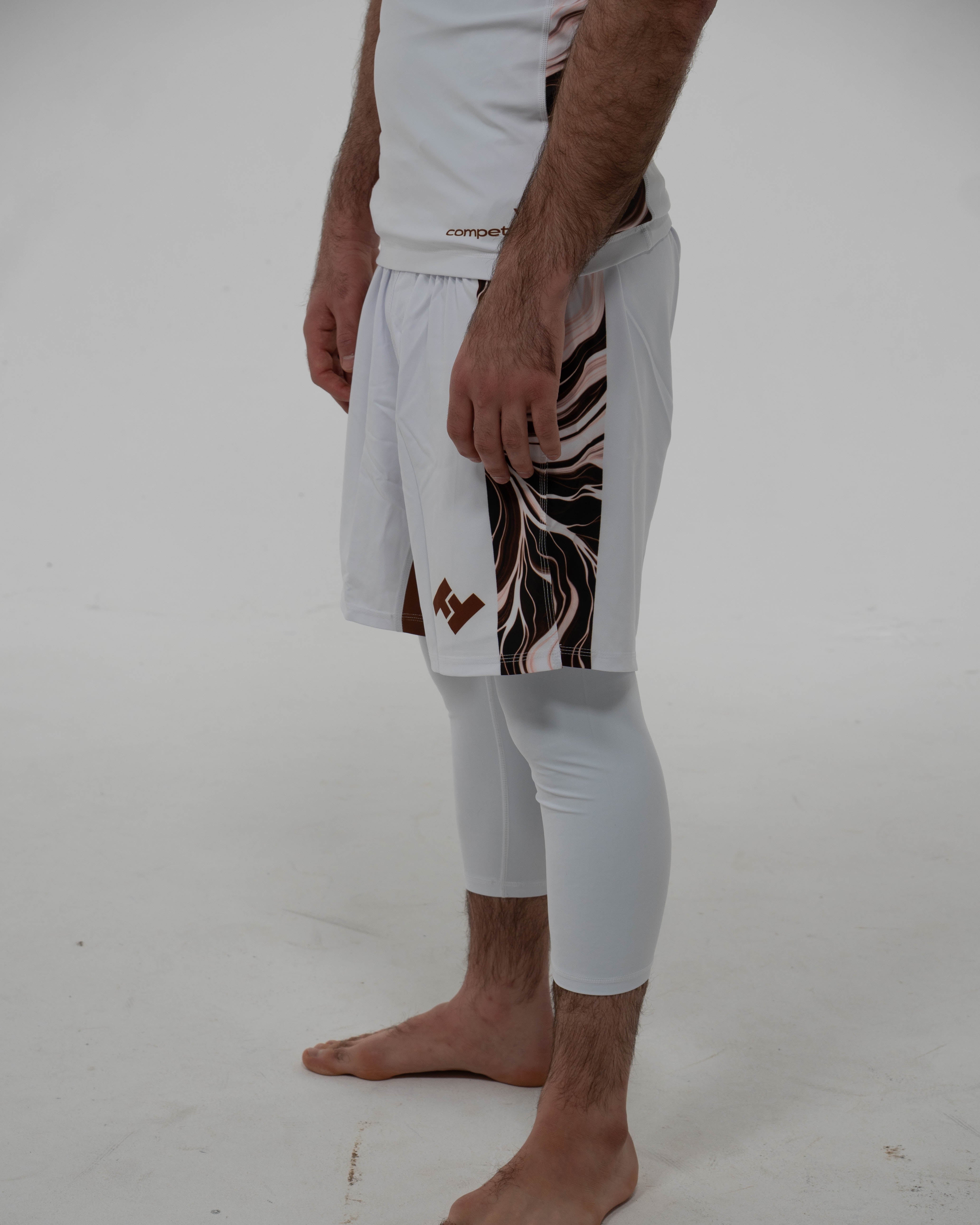 SHORT V2 MARRON