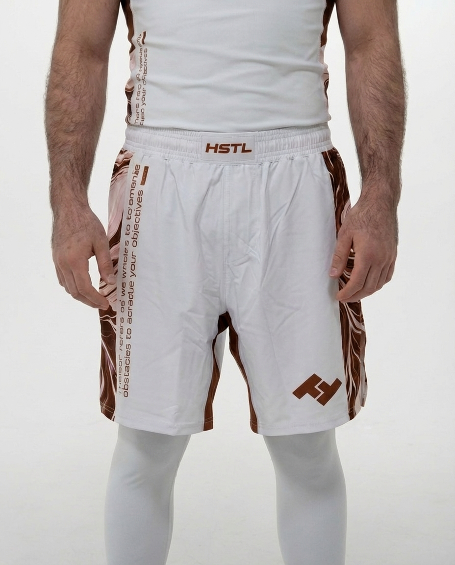 SHORT V2 MARRON
